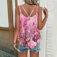 thumbnail image 5 of Lindreshi Tank Tops for Women 2024 Loose Fit 2024 Women's Spring and Summer New Tank Eyelet Embroidery Scoop Neck Fashion Print Casual Fashion Top Blouse, 5 of 7