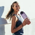 thumbnail image 2 of RKSTN Water Bottle Motivational Water Bottle with Time Marker 32oz Squeezing Ejection Opening BPA Free with Leakproof Wide Mouth and Fast Water Flowing for Outdoor Sport on Clearance, 2 of 8