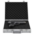 thumbnail image 3 of vidaXL Gun Case Aluminum ABS Weapon Pistol Case Box Black/Silver Multi Sizes, 3 of 43