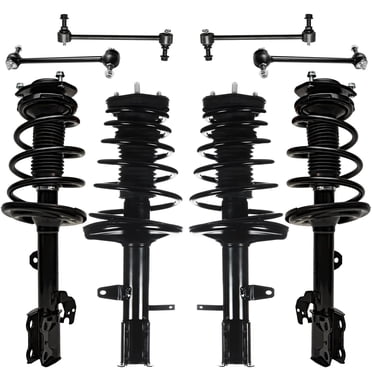 Detroit Axle - AWD Front Struts & Coil Spring + Rear Shock Absorbers