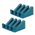 thumbnail image 1 of 2 jaboneras de baño, soporte para jabón, bandeja de drenaje, jabonera azul, 1 of 9
