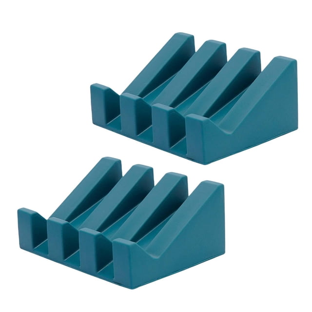 2 piezas plato de soporte para jabón jabonera caja de jabón caja con soporte caja de almacenamiento de jabón soporte para Hotel hogar baño encimera azul