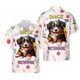 thumbnail image 3 of Back to School Cute Bernese Mountain Dog Hawaiian Shirt Breathable Summer Unisex Merch Berner Lover Gifts - 13010, 3 of 6