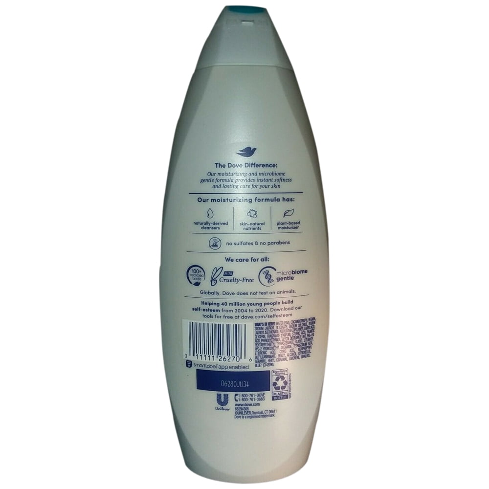 Pack of (2) Dove Go Fresh, Body Wash, Blue Fig And Orange Blossom, 22 fl oz