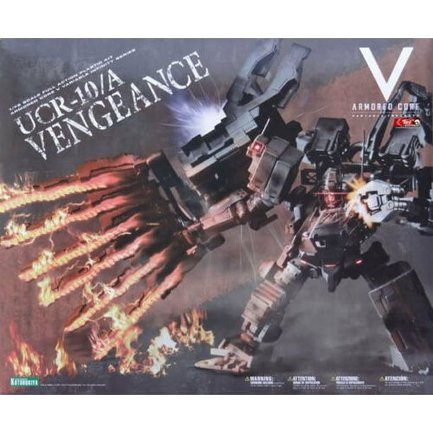 Kotobukiya Armored Core V 5 Ucr 10 A Vengeance 1 72 Scale Model Kit Walmart Com Walmart Com