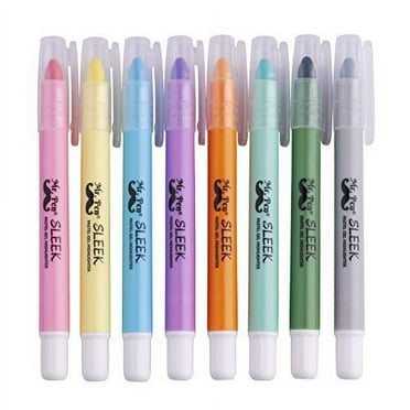 Mr. Pen- Bible Highlighters, Pastel Gel Highlighters, 8 Pack, Assorted Colors