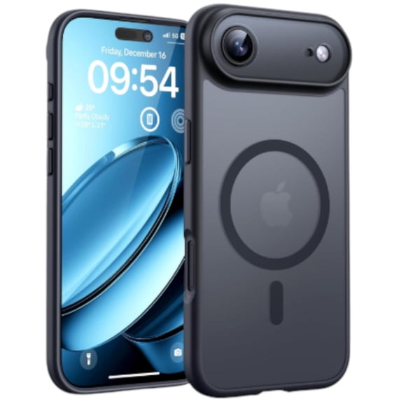TEKNET Funda Case Magsafe Mate translúcida para IPhone 17 Air de 6.5 Pulgadas