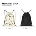 thumbnail image 5 of Kdxio Sushi and Rolls Print Drawstring Backpack Bag,Waterproof Draw String Back Sack, Gym Drawstring Bags Swim Bag For Unisex, 5 of 9