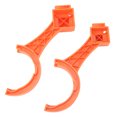 thumbnail image 1 of Clé pour Raccords de Tuyau d'Égout, Application Grand Prise Confortable 2 Pcs Clé pour Raccord de Tuyau d'Égout RV Robuste pour Capuchon de 3 Pouces 4 Pouces, 1 of 7