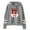 Gray, variant on Sombr I Barely Know Her Pullover Hoodie Pocketless Long Sleeve Women Men Fashion Hooded Sweatshirt