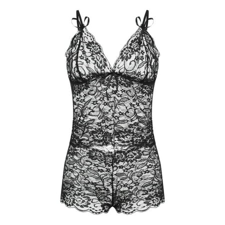 

Lingerie For Women Bra Thong Sleepwear Underwear Lingerie Flower Lace Lingerie Top