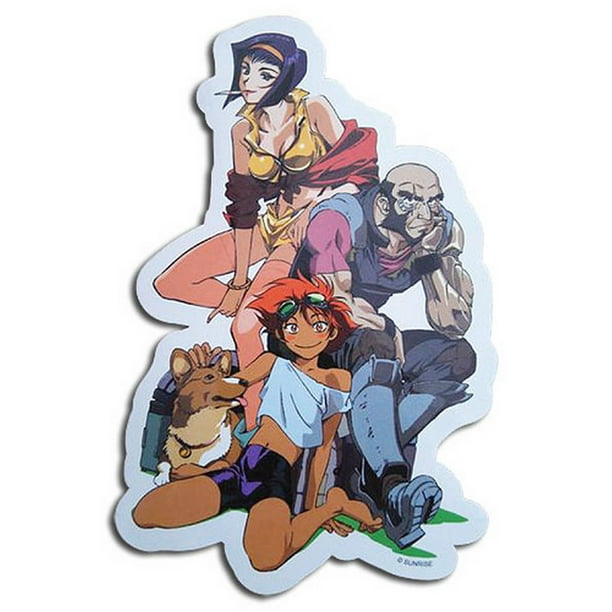 Cowboy Bebop Group Sticker Walmart Com