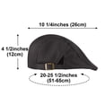 thumbnail image 4 of TOPTIE Chef Hat, Adjustable Beret Hat for Men and Women, Restaurant Cafe & Bakery Chef Cap-Black, 4 of 7