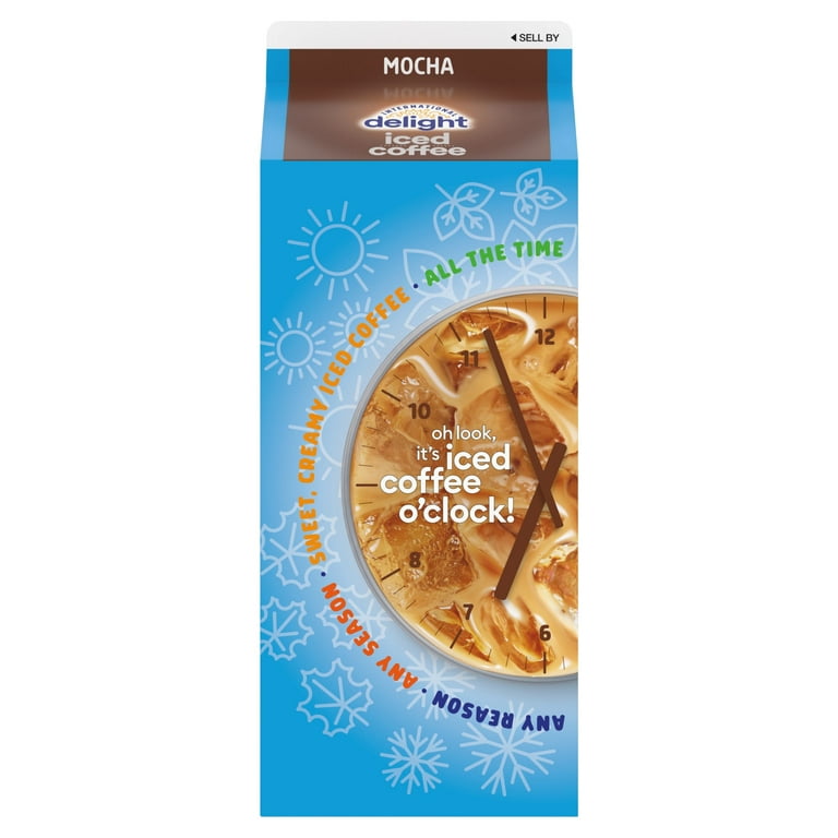 2 pack) International Delight Ready to Drink Mocha Iced Coffee, 64