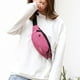 thumbnail image 1 of Xihbxyly Bolsa de Pecho Deportiva para Exteriores, Impermeable y Antirrobo, Puerto de Carga Usb, Almacenamiento Multifuncional, Correa de Hombro Transpirable, Color Gris/Rosa, 32 X 12 X 4 Cm, 1 of 7