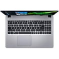 thumbnail image 2 of Acer Aspire 5 Slim Laptop, 15.6 inches FHD 1080P IPS Display, AMD Ryzen 3 3200U, Vega 3 Graphics, 8GB DDR4, 128GB SSD+500gb HDD, Backlit Keyboard, Windows 10 in S Mode, Silver, with MTC 32gb USB Card, 2 of 9