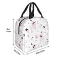 thumbnail image 2 of Pofeuu Cute Poodle Dog Print Lunch Bag Lunch Box Large Capacity Insulated Lunch Bag for Adult, Leakproof Reusable Lunch Tote Bags for Work, 2 of 5