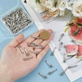 thumbnail image 3 of 80Pcs Microphone Charms Alloy Music Theme Charms Antique Silver Microphone Pendants for DIY Necklace Bracelet Keychain Zipper Jewelry Making Hole: 2.5mm, 3 of 7