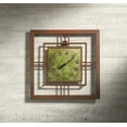 thumbnail image 2 of Taylor 14-inch by 14-inch Bamboo Leaf Glass and Metal Thermometer, 2 of 5