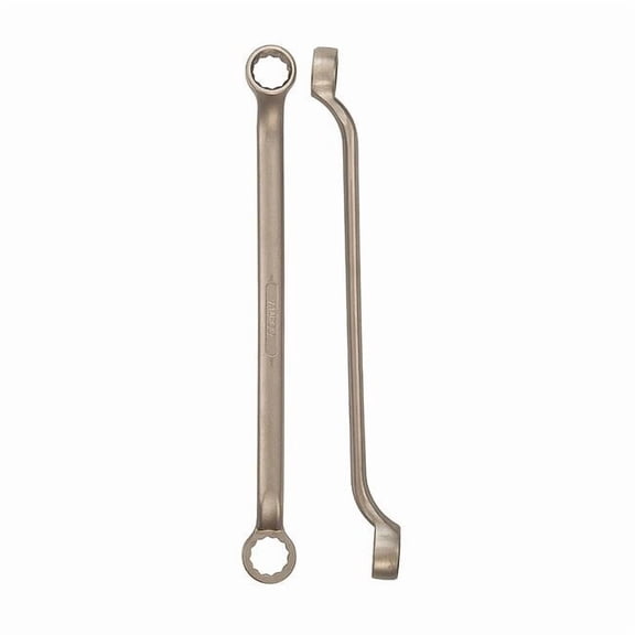 Ampco Safety Tools Dbl Box Wrench, Non-Spark, 1-7/16x1-5/8 in W-3271