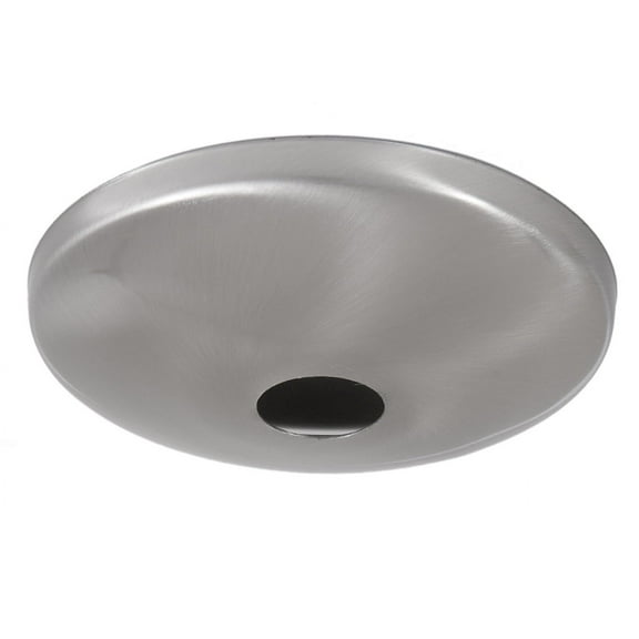 B&P Lamp® Satin Nickel Screw Collar Ceiling Light Canopy Plate