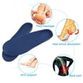 thumbnail image 4 of 2 Pairs Unisex Arch Support Foot Correction Insole Heel Pain Relief Orthotic Foot Pad, 4 of 7