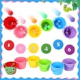 thumbnail image 4 of Juego de lanzamiento de pelota Gemscream Outdoor, 6 cubos y 12 bolas, 4 of 6