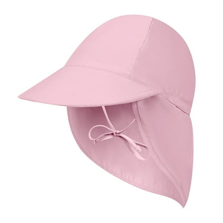 

BULLPIANO Baby Sun Hat Baby Beach Summer Hat Kids Sunhat UPF 50+ Toddler Girls Boys Wide Brim Neck Flap Hat