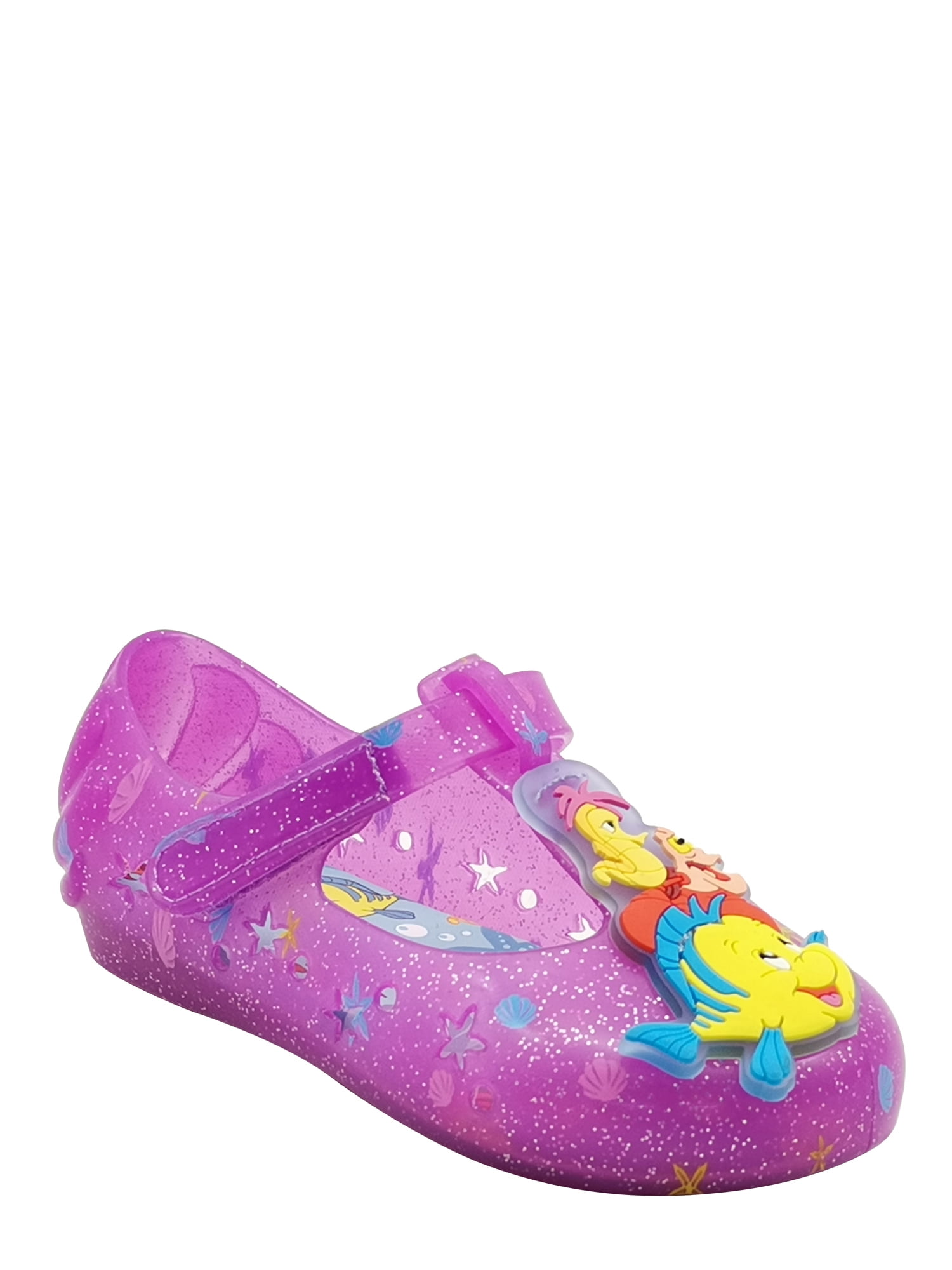 Disney The Mermaid Summer Fun Casual Jelly Mary-Jane Shoe (Toddler Girls) - Walmart.com