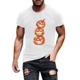 thumbnail image 2 of Atkumj Halloween Print Graphic Tees for Men Comfortable Cotton Short Sleeve T Shirts Casual Fashion Crew Neck Tee Shirts 2XL, 2 of 6