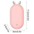 thumbnail image 4 of Openpig Winter Cute Hand Warmer And Mobile Power Two-in-one Rechargeable Hand Warmer, 4 of 5