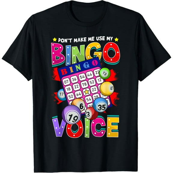 Funny Lucky Bingo Game Saying for Bingo Player T-Shirt