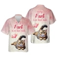 thumbnail image 3 of Every Fart is Love Note Exotic Shorthair Guilty Face Happy Valentine's Hawaiian Shirt Breathable Summer Unisex Merch Cat Lover Kitten Owner Gifts - 01016, 3 of 6