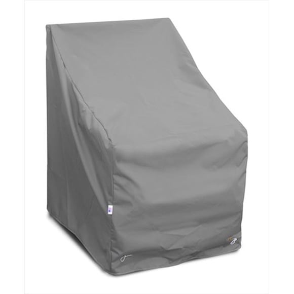 KoverRoos Weathermax 84222 High Back Chair Cover, 32-Inch Width by 37-Inch Diameter by 39-Inch Height, Large Charcoal