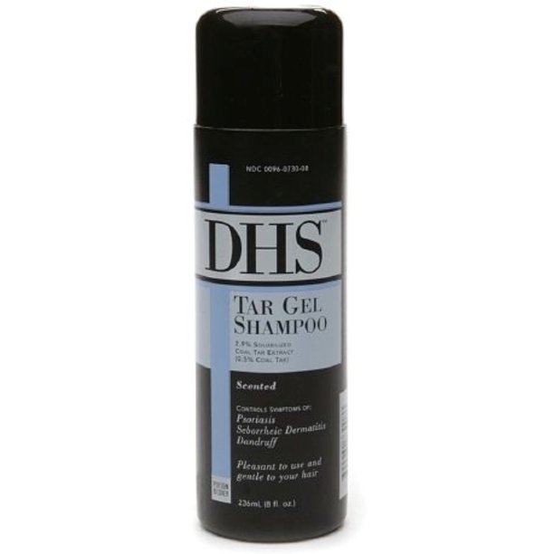 DHS Tar Gel Shampoo Scented 8 oz