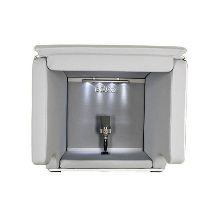 ISOVOX 2 MOBILE VOCAL BOOTH (WHITE)