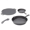 thumbnail image 1 of Home Basics 4-Piece Cast Iron Cook Set, 1 of 6