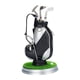 thumbnail image 3 of Bolsa de golf con portabolígrafos en miniatura, práctico con base para recuerdo de eventos. plata, 3 of 9