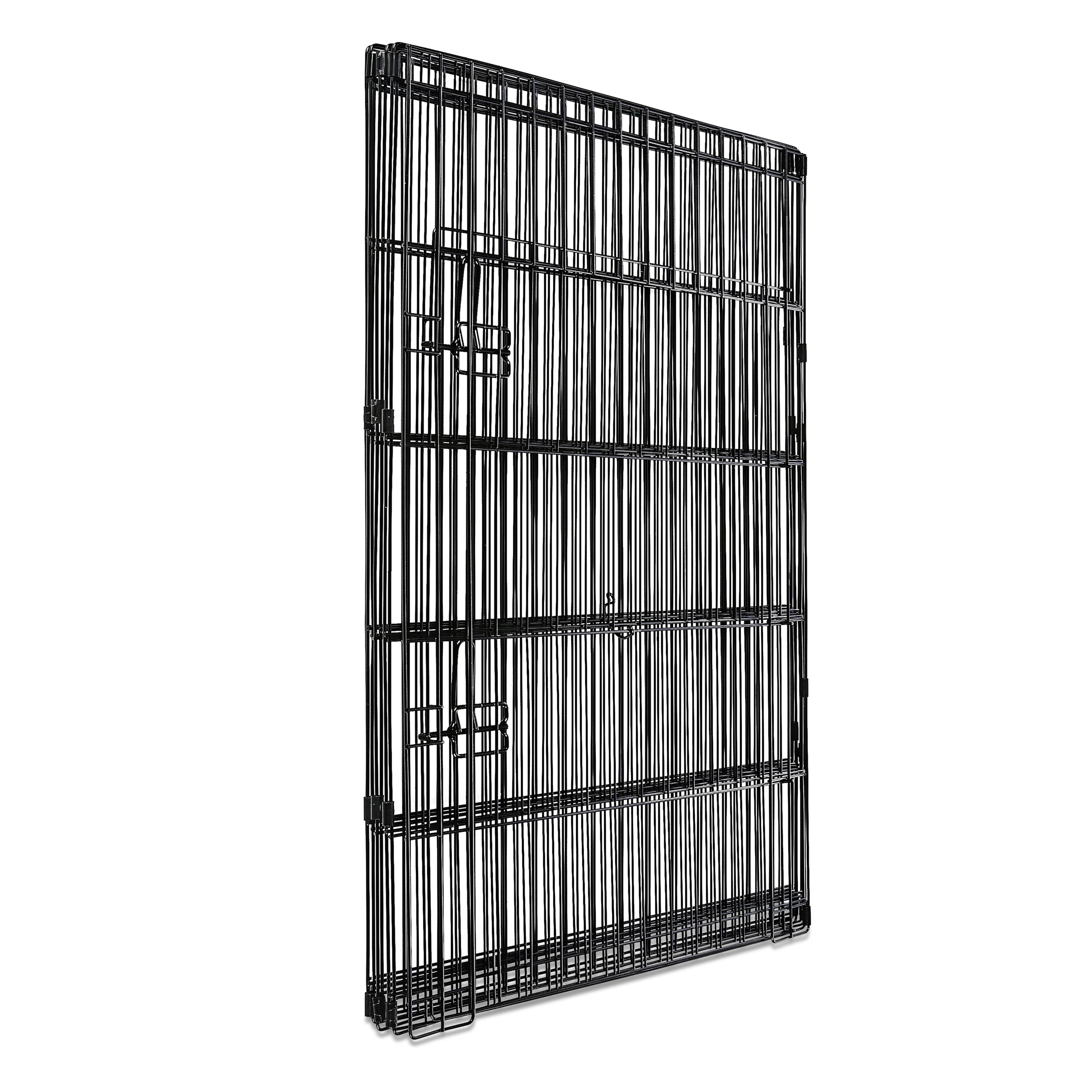 Vibrant Life Portable Wire Play Pen for Pets, Customizable, Foldable, 8 Panels, One Door, 36" Tall