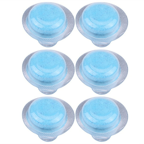 Glass Effervescent Detergent,6pcs Compact Effervescent Tablets Car Windshield Effervescent