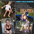 thumbnail image 2 of Gymax Filet de Sécurité pour Grand Trampoline Extérieur de 15 Pieds avec Échelle et Panier de Basket, 2 of 9