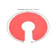 thumbnail image 3 of Soft Shoulder Wrap  Clasp Design Hair Dye Silicone Pad for Haircut Salon Use or Home Use, 3 of 7