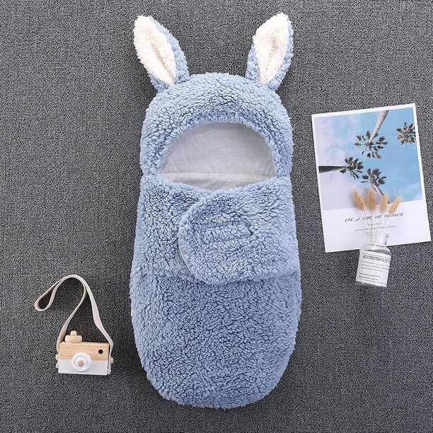 Edredón para bebé, bolsa de primavera y otoño para recién nacidos, saco de dormir antisobresaltos para bebé recién nacido de invierno