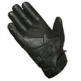 thumbnail image 7 of Men's Premium Cowhide Leather Motorcycle Gloves Cruising Riding Street Racing ATV Dirt Bike Motocross Palm Sliders Knuckle Armor Protected Powersports Biker Gear Glove Black M, 7 of 7