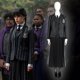 thumbnail image 1 of Traje de heroína de la familia Wednesday Addams, uniforme escolar para niñas, disfraz de cosplay (S), 1 of 4