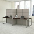 thumbnail image 3 of Bush Business Furniture Easy Office 60W 4 Person Cubicle Desk with 66H Panels, 3 of 3