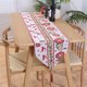 thumbnail image 5 of Mantel navideño con estampado de flores para mesa de centro, camino de mesa para fiestas, decoración navideña para cocina, 5 of 6