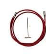 thumbnail image 2 of ChiaoGoo TWIST Red Lace Interchangeable Cables 22"-Large-7522-L, 2 of 2