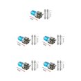 thumbnail image 1 of maskred Metal Box Transfer 370 Motor Accessory for WPL C14 Q60 Titanium Color 3.17mm 5Set, 1 of 6