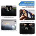 thumbnail image 2 of Easter Rabbit Egg Flowers Car Windshield Sun Shade Foldable Car Front Window Visor Heat and UV Protection 57x31.5, 2 of 8